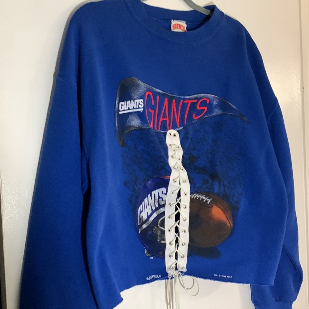 Vintage Cropped Giants Crew Neck